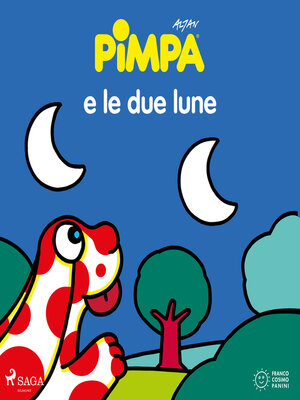 cover image of Pimpa e le due lune